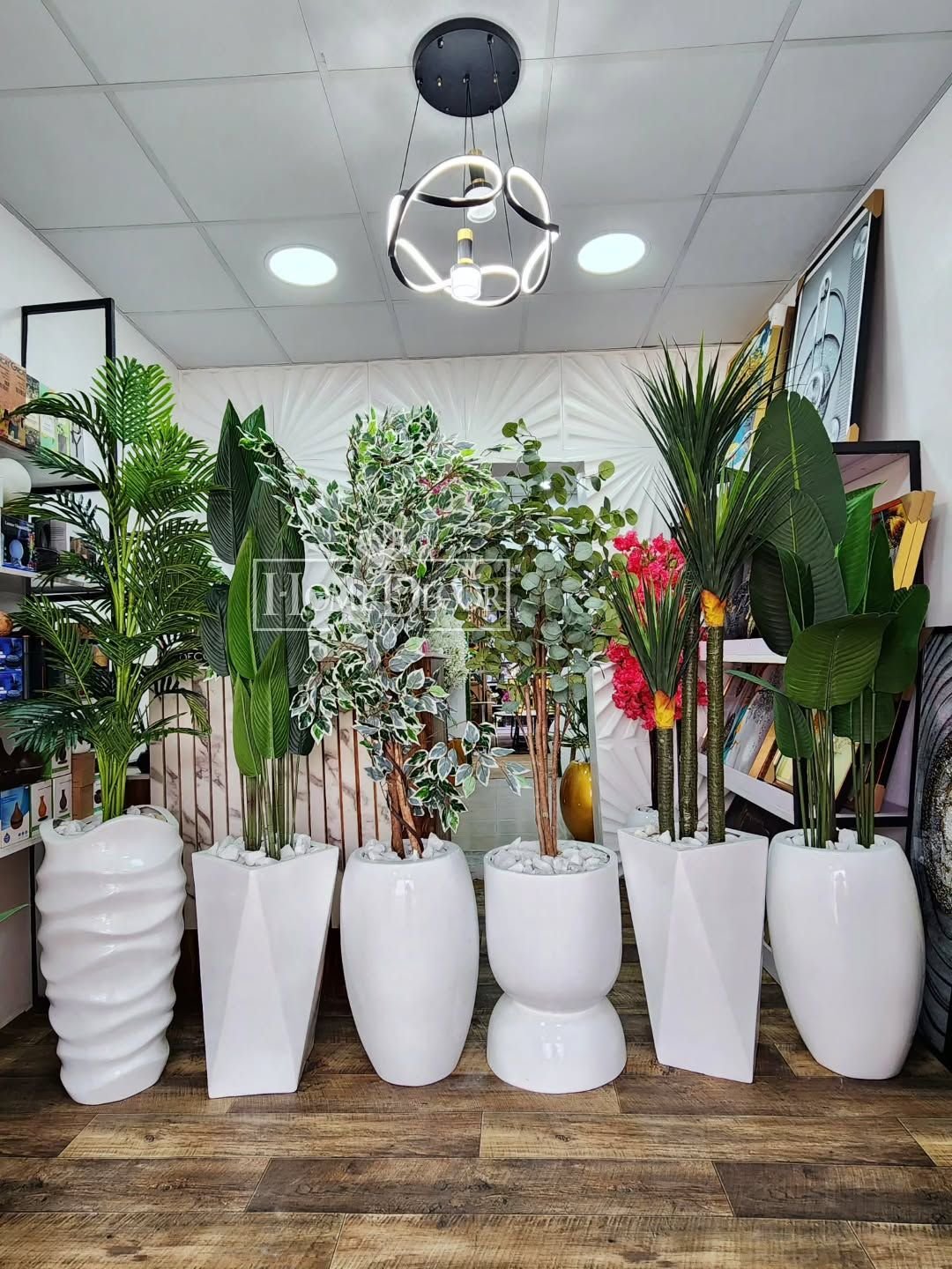 Aesthetic Faux Potted Plants