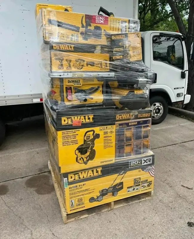 Paleta narzędzi DeWalt – palety likwidacyjne hurt